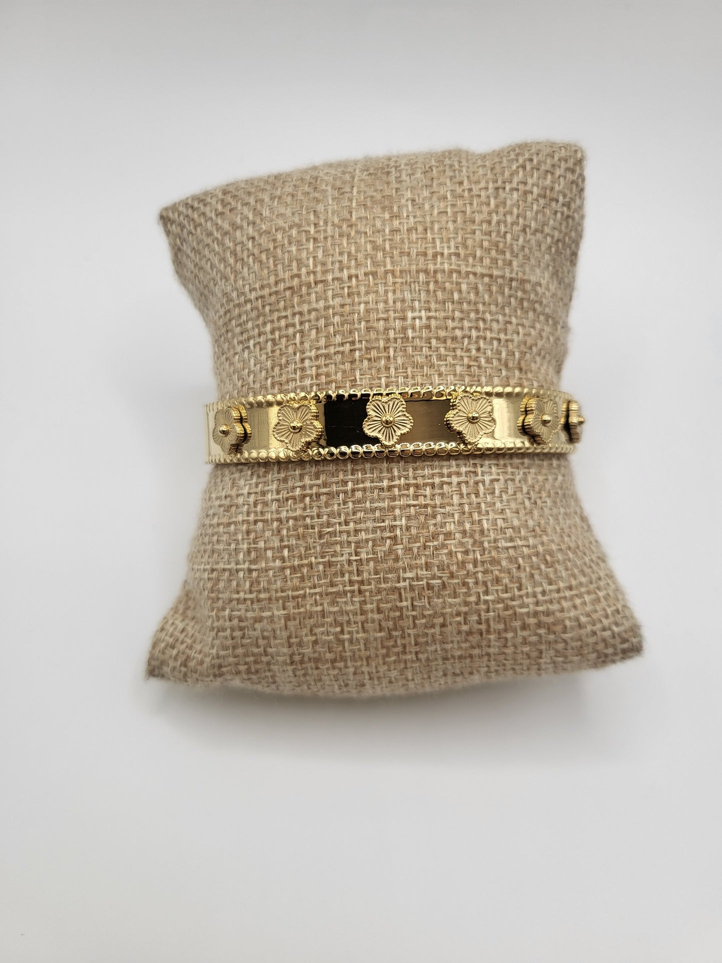 Bracelet van cleef grand dorée taille 6
