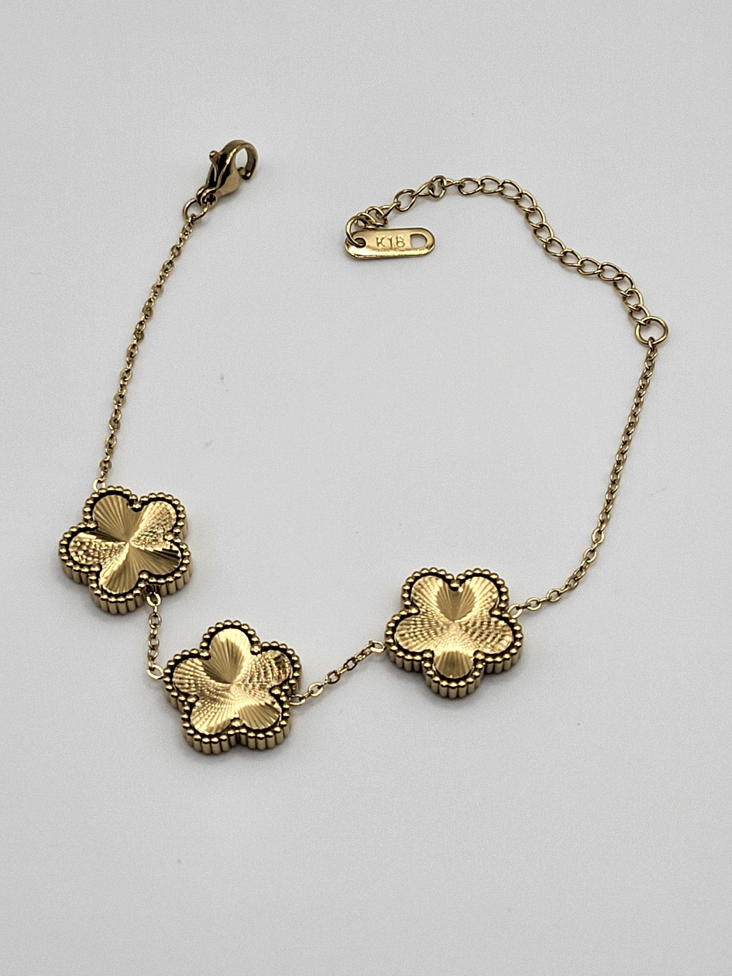 Bracelet van cleef doré
