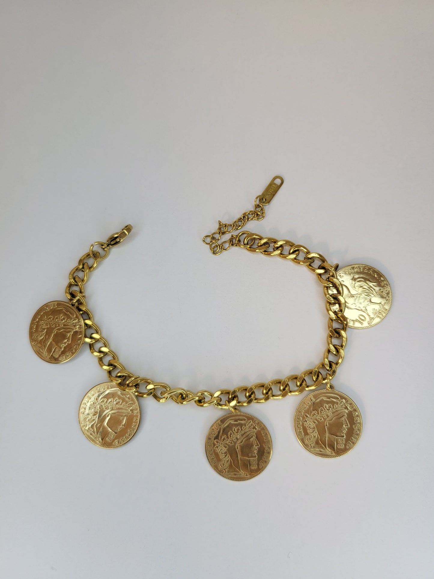 Gourmette avec 5 vrai louise toop