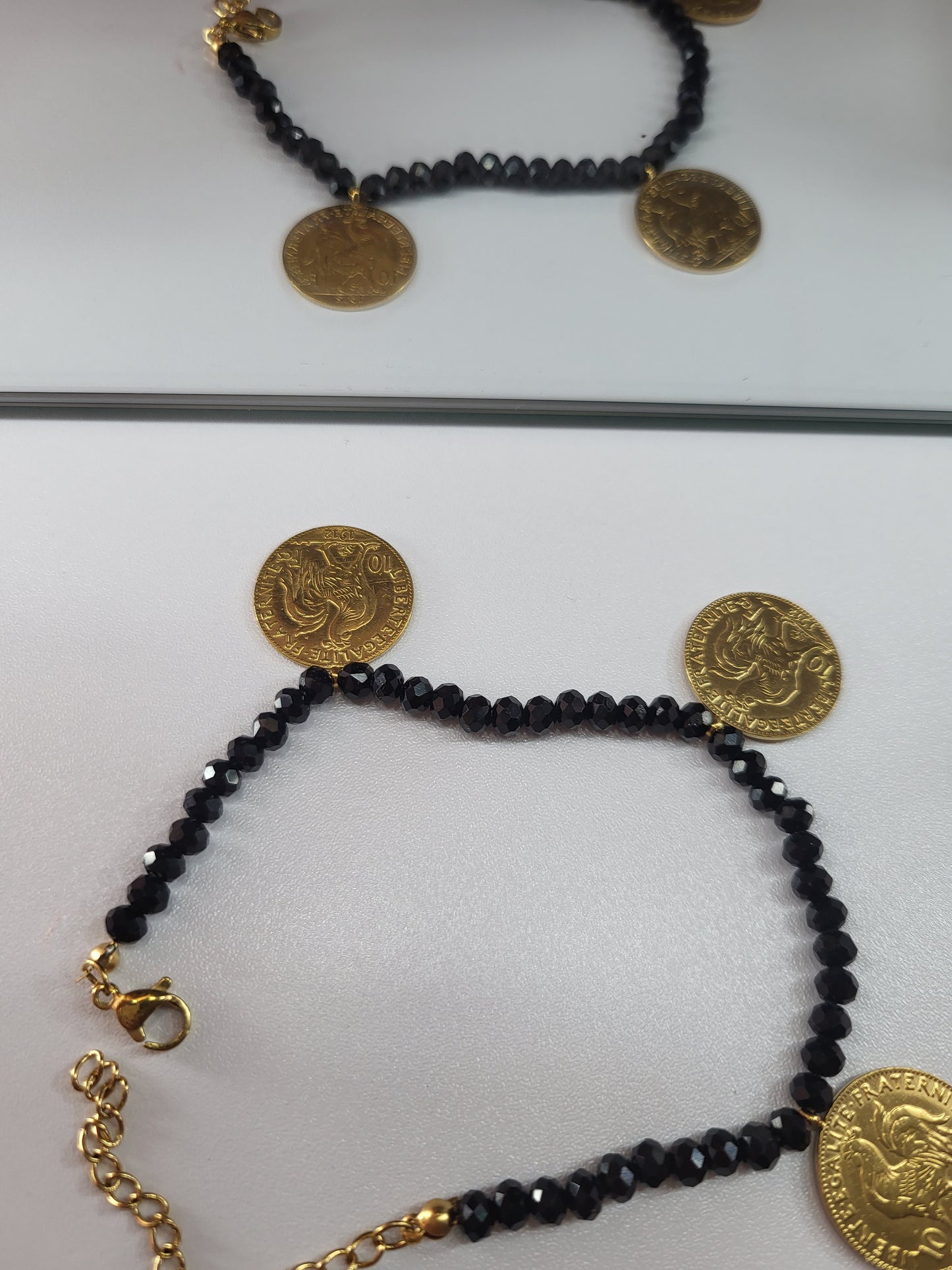 Gourmette avec 3 vrai louis toop