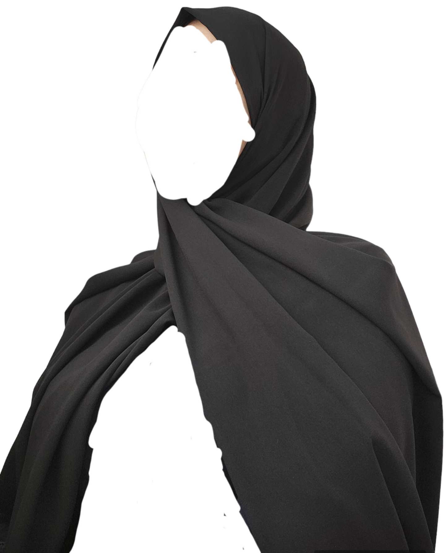 Chàle crépe noire