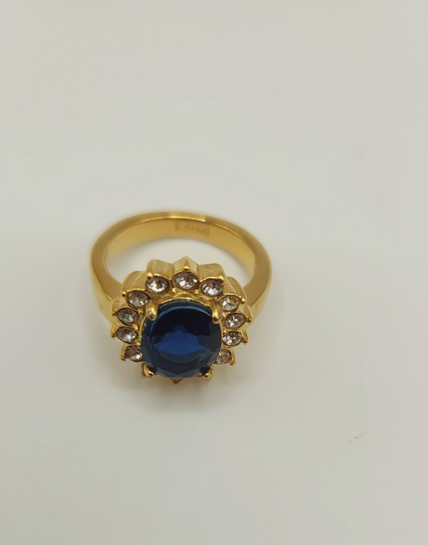 Bague bleue toop