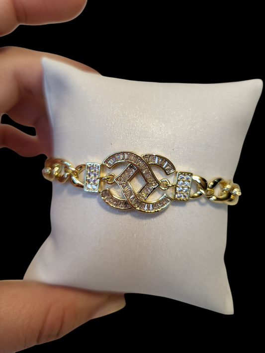 Bracelet toop couleur 18 k