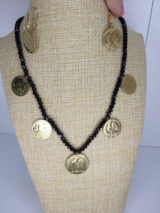 Parure louise toopavec 5 vrai louis